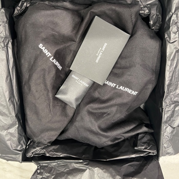 Saint Laurent Tribute 75 Leather Platform Sandals - Excellent Condition - Picture 9 of 10